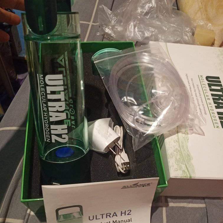 Click to view full screen Ultra H2 - Molecular Hydrogen Water Bottle Generator photo review